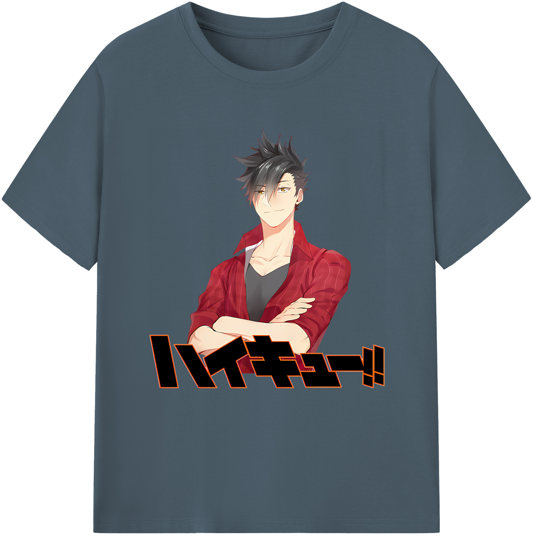 （画像用） ハイキュー!! Haikyu!! 綿100％半袖Tシャツ（フロントプリント）